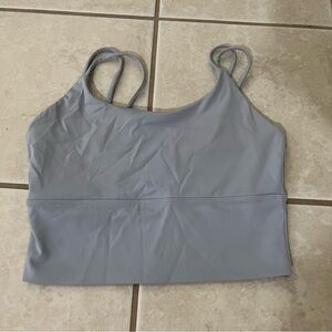 Longline sports bra